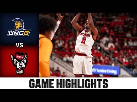 UNC Greensboro vs. NC State Game Highlights | 2025-26 ACC Men's Basketball