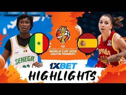 Senegal 🇸🇳 v Spain 🇪🇸 | Highlights | #FIBAWWC 2026 Qualifying Tournament