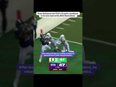 Former Horned Frog came to support