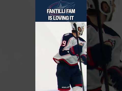 Fantilli delivers for the Fam in OT 🫡