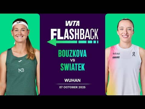 Marie Bouzkova vs. Iga Swiatek | Wuhan Open 2025 | WTA Match Highlights