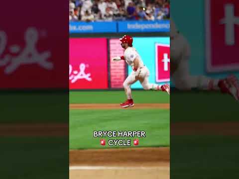 Bryce Harper wanted that cycle BAD 😤