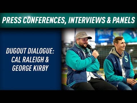 Mariners FanFest Day 1 - Dugout Dialogue: Cal Raleigh & George Kirby