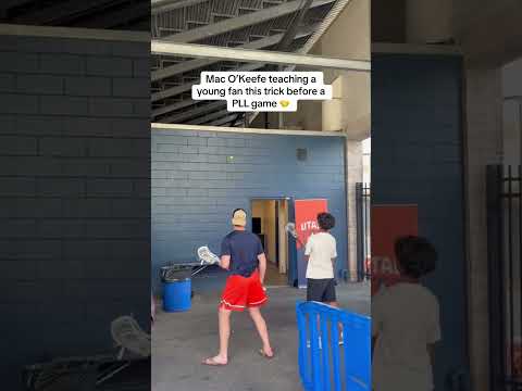 He’s going to remember this wall ball session forever (via Bronx Lacrosse)