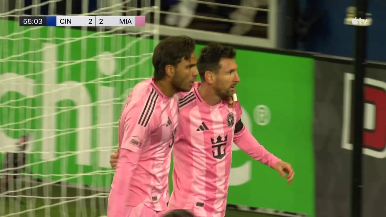 Messi's Second Goal is an EQUALIZER For Inter Miami!