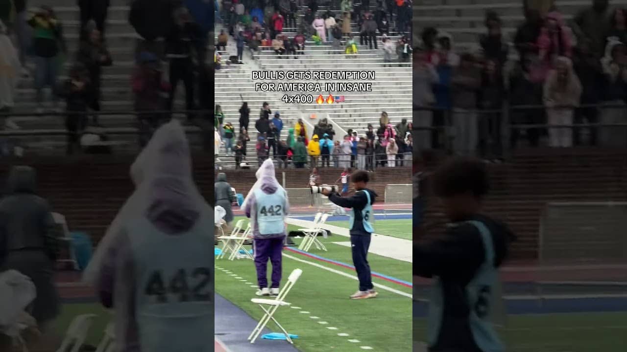AFTER ALMOST 2 DECADES THE WHEEEL IS BACK🔥🇺🇸🦅 #PennRelays  presented by ON RUNNING #track