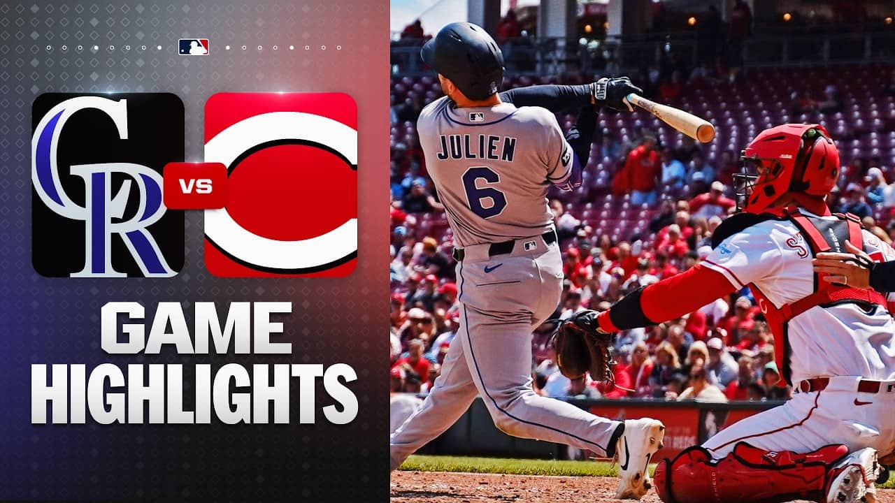 Rockies vs. Reds Game Highlights (4/30/26) | MLB Highlights