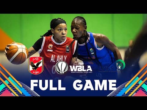 LIVE - Al Ahly Sporting Club v C.N.S.S. | FIBA Women Basketball League Africa 2025