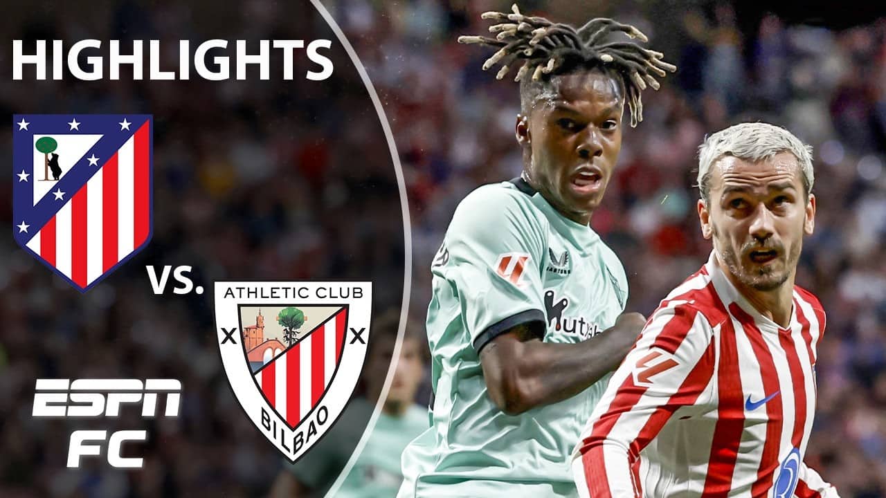 Atletico Madrid vs. Athletic Club | LALIGA Highlights | ESPN FC
