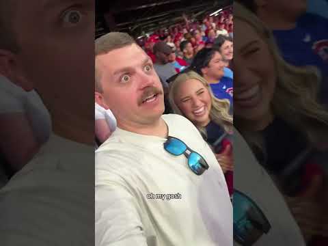 Philly is the first stop on @shelbanddyl's mission to hit a Division Series game in all 8 cities!