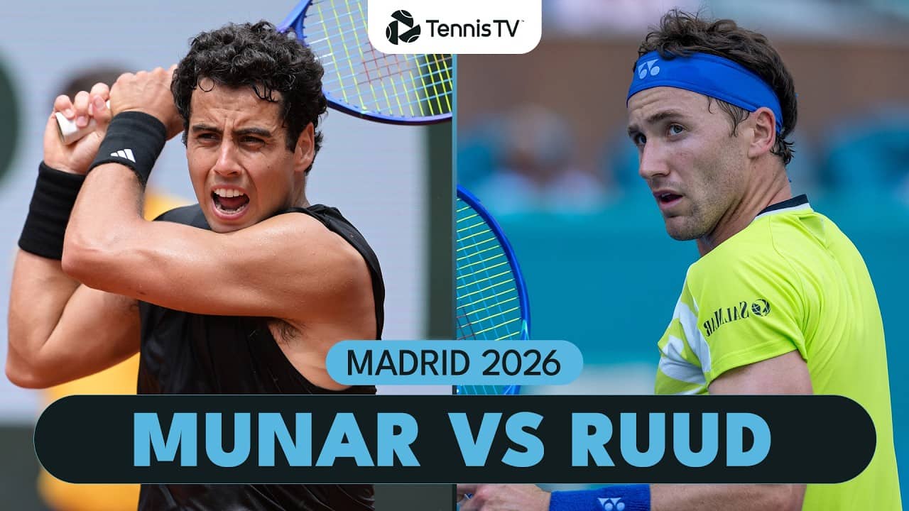 Casper Ruud BAGELS Jaume Munar 🥯 | Madrid 2026 Highlights