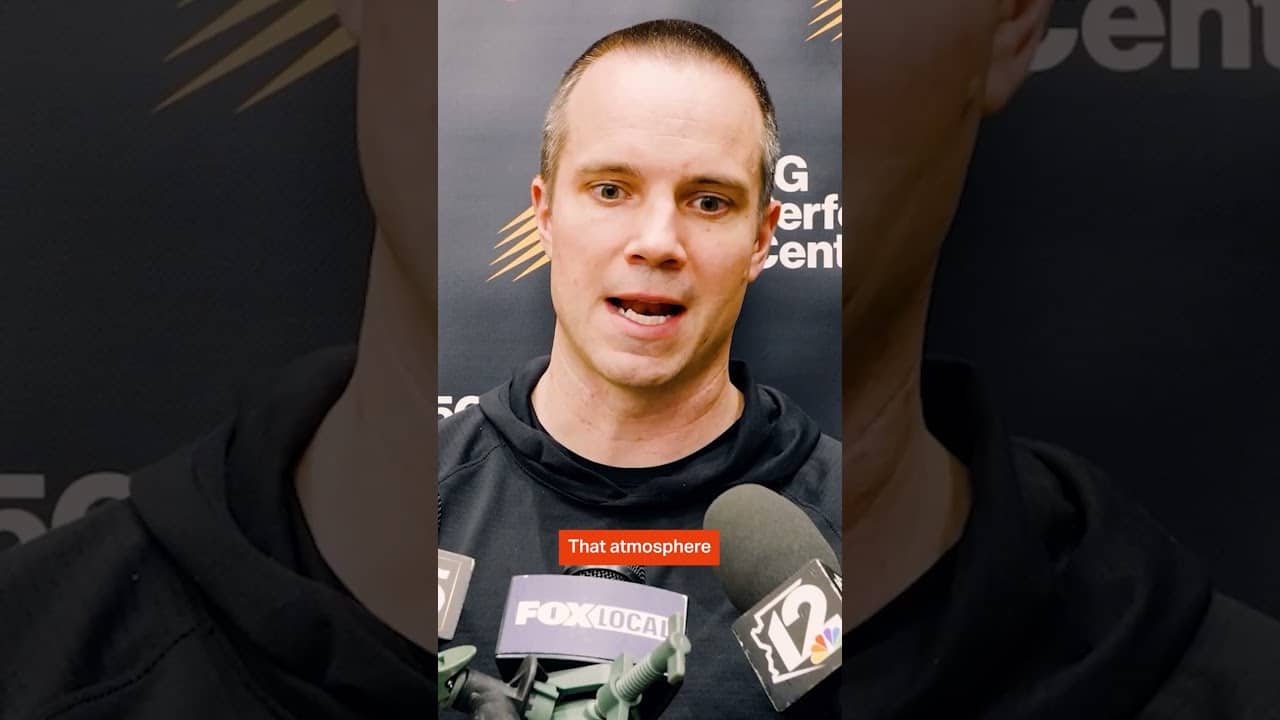 "That atmosphere is one of one." Need the energy tomorrow, Suns fans! 🗣️ #shorts | Phoenix Suns