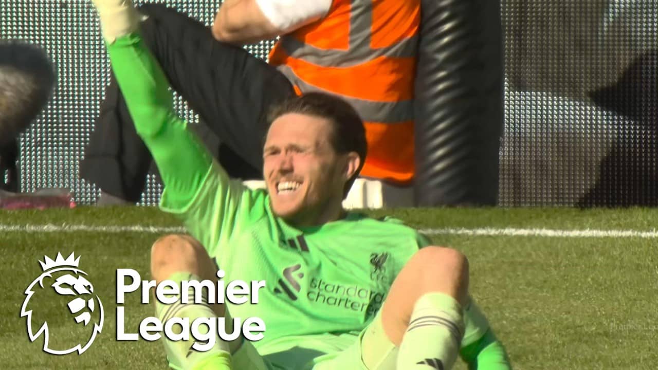 Daniel Munoz scores in controversial fashion against Liverpool | Premier League | NBC Sports