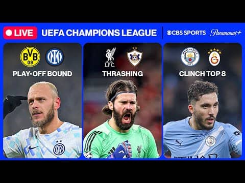 UEFA Champions League 24/7 ⭐ | MD8: Inter, Liverpool & MORE | Wednesday 2/4 | CBS Sports Golazo