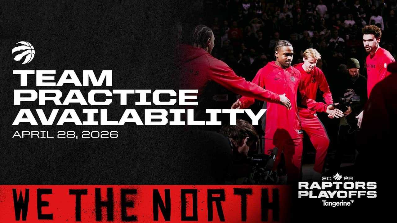 Toronto Raptors Full Media Availability | Playoff Practice | April 28, 2026