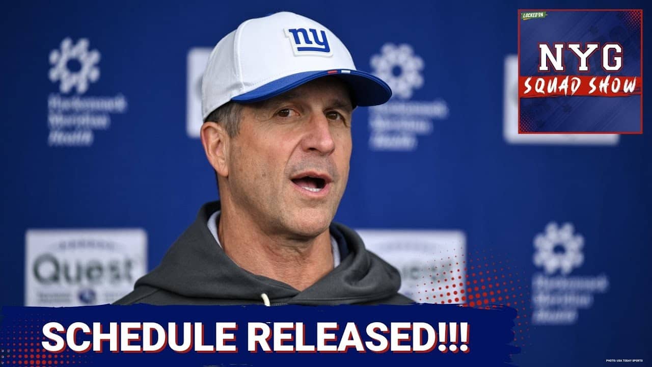 GIANTS SQUAD SHOW: SCHEDULE RELEASE SHOW!