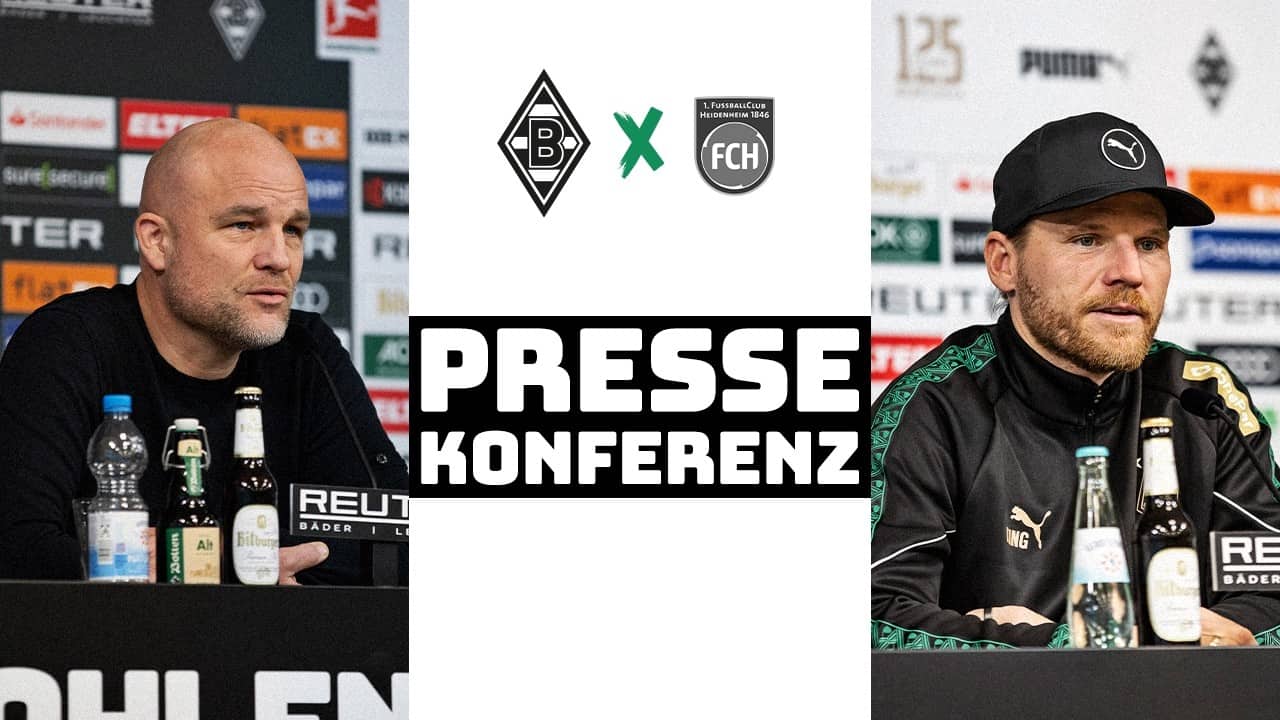 "Die Sinne sind scharf!" | 🎙️ PK vor Borussia - 1. FC Heidenheim