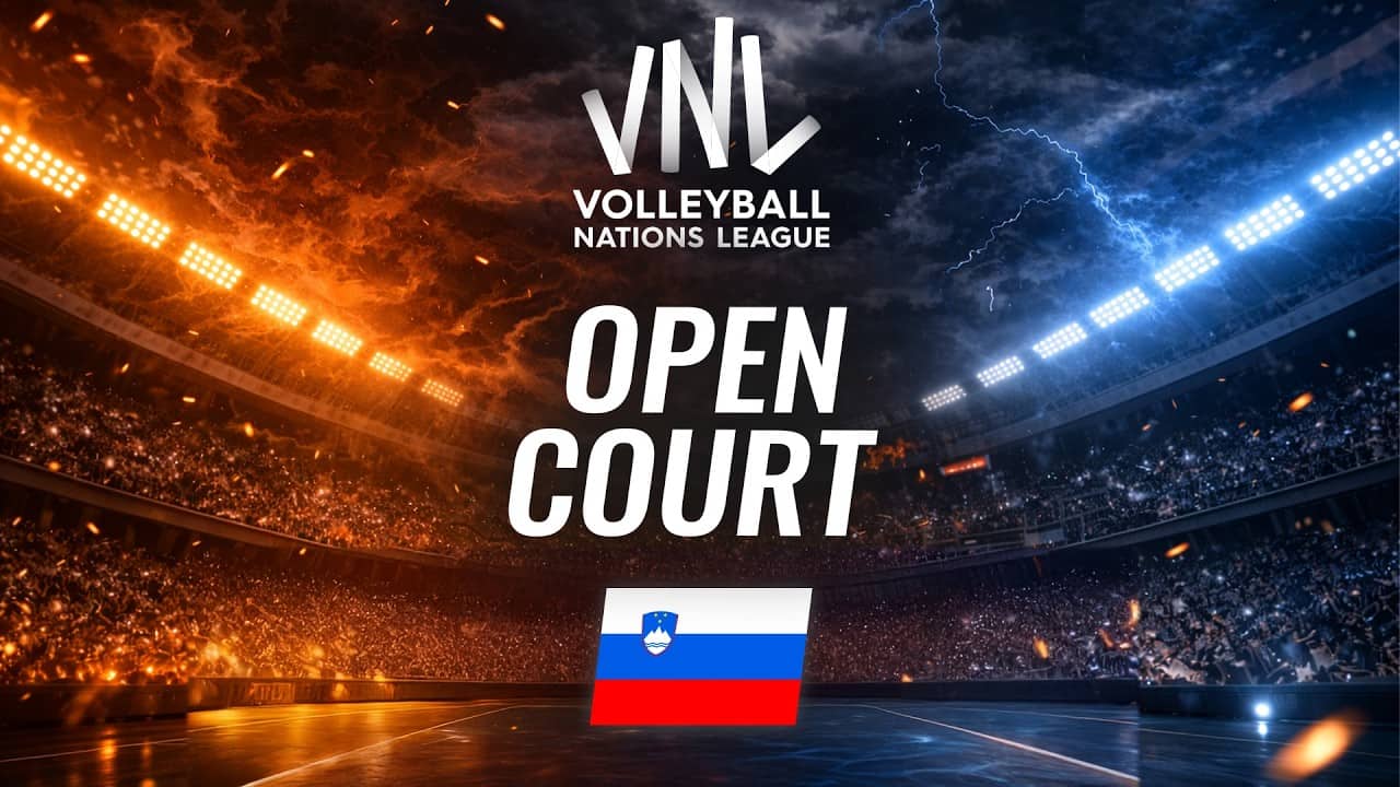 VNL Open Court 2026 | Slovenia Men's Team 🇸🇮 | Week 2 in Ljubljana, Slovenia