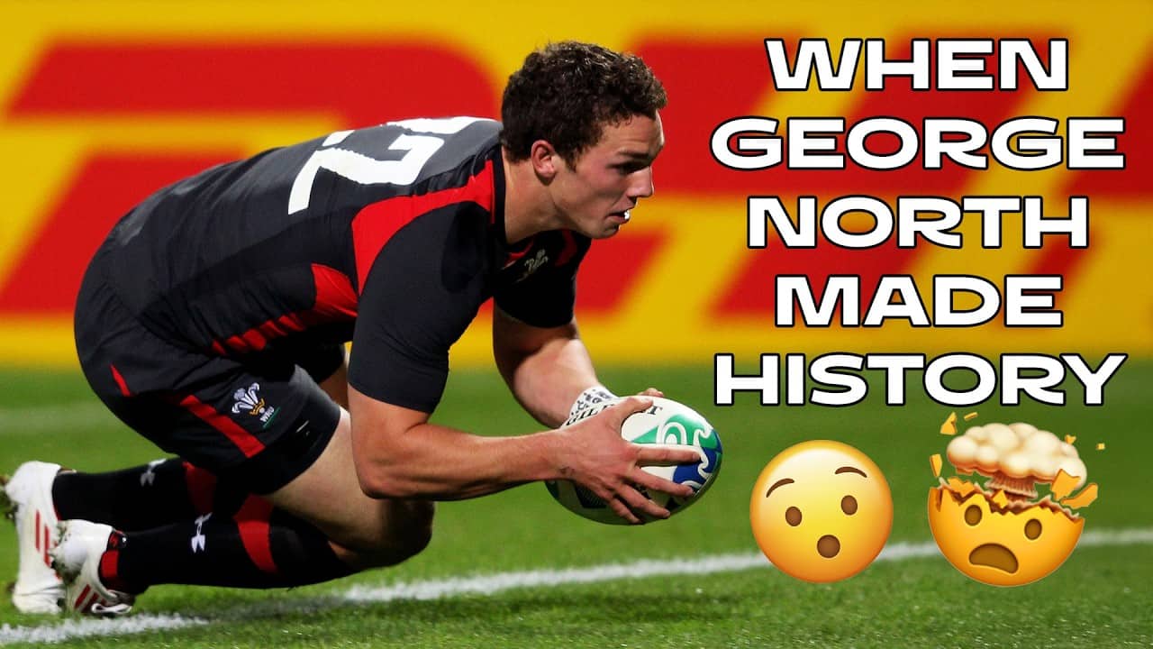 When George North became the youngest Men's Rugby World Cup try scorer EVER 🔥 | Rugby World Cup 2011