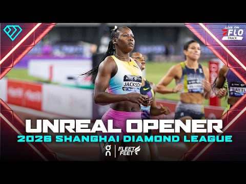 Shericka Jackson VS Sha'Carri Richardson In A 200m?! Shanghai Diamond League Full Race
