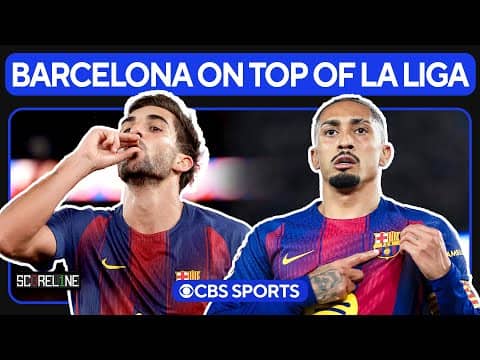 Barcelona CRUISE past Atletico Madrid | Flick's side stays TOP of La Liga | Scoreline