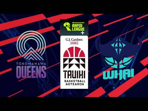 LIVE - Tokomanawa Queens v Whai | Tauihi Basketball Aotearoa 2025