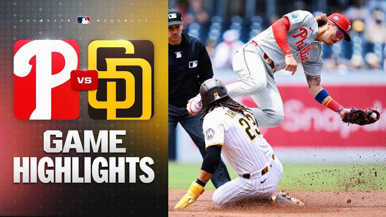 Phillies vs. Padres Game Highlights (5/27/26) | MLB Highlights