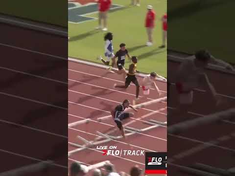 13.50 despite clipping six hurdles? Traevonne Latimer won the UIL 5A Title in the 110H with a 13.50