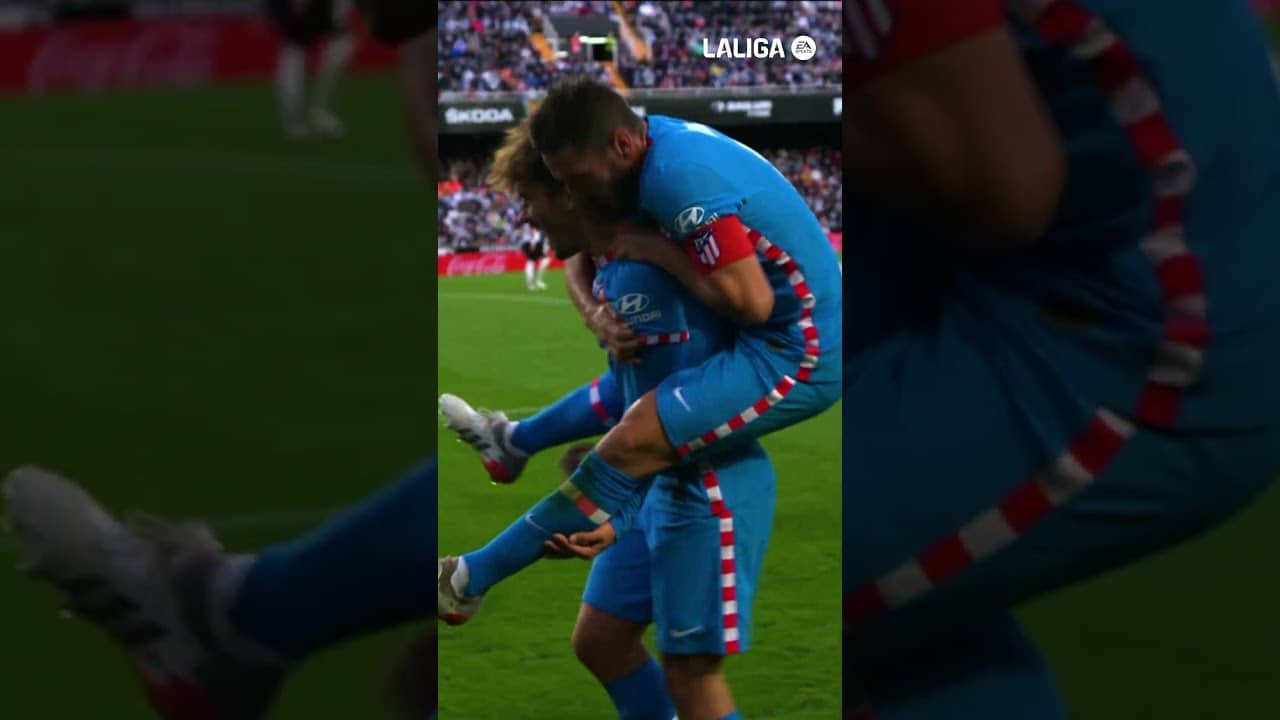Griezmann's goal 🆚 Valencia (📆 21/22)