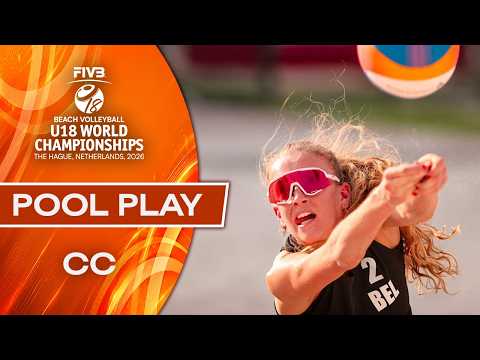 Pool Play - Court 1 | Beach U18 World Championships 2026 | The Hague
