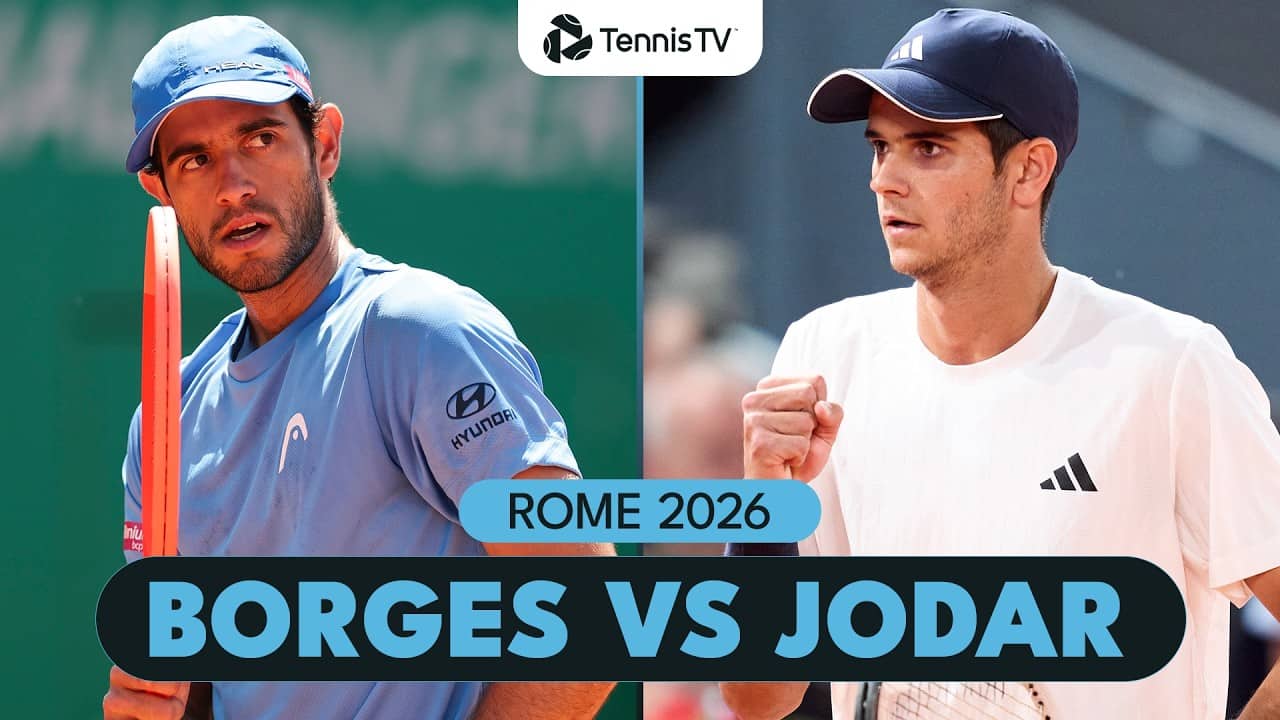 Rafael Jodar Makes His Rome Debut vs Nuno Borges Highlights | Rome 2026