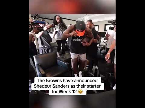 Sanders will make his first start vs. the Raiders 🔥 (via @shilosanders/TTV)