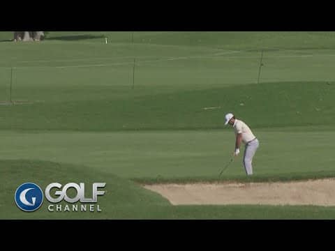 Big break: Off the grandstand, into eagle range for Davis Riley | Golf Channel