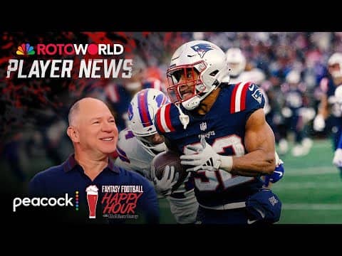 Is Patriots’ TreVeyon Henderson a top RB in fantasy? | Fantasy Football Happy Hour | NFL on NBC