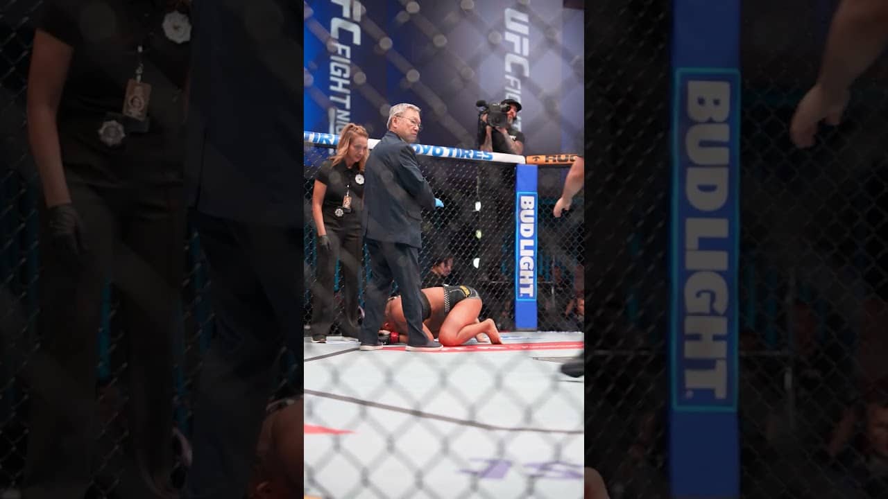 WHAT A KNOCKOUT BY PEREIRA #ufcvegas115