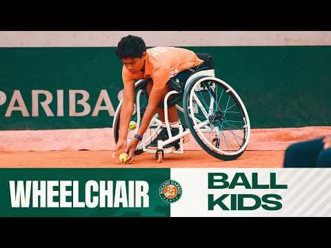 Wheelchair ball kids | Roland-Garros 2026