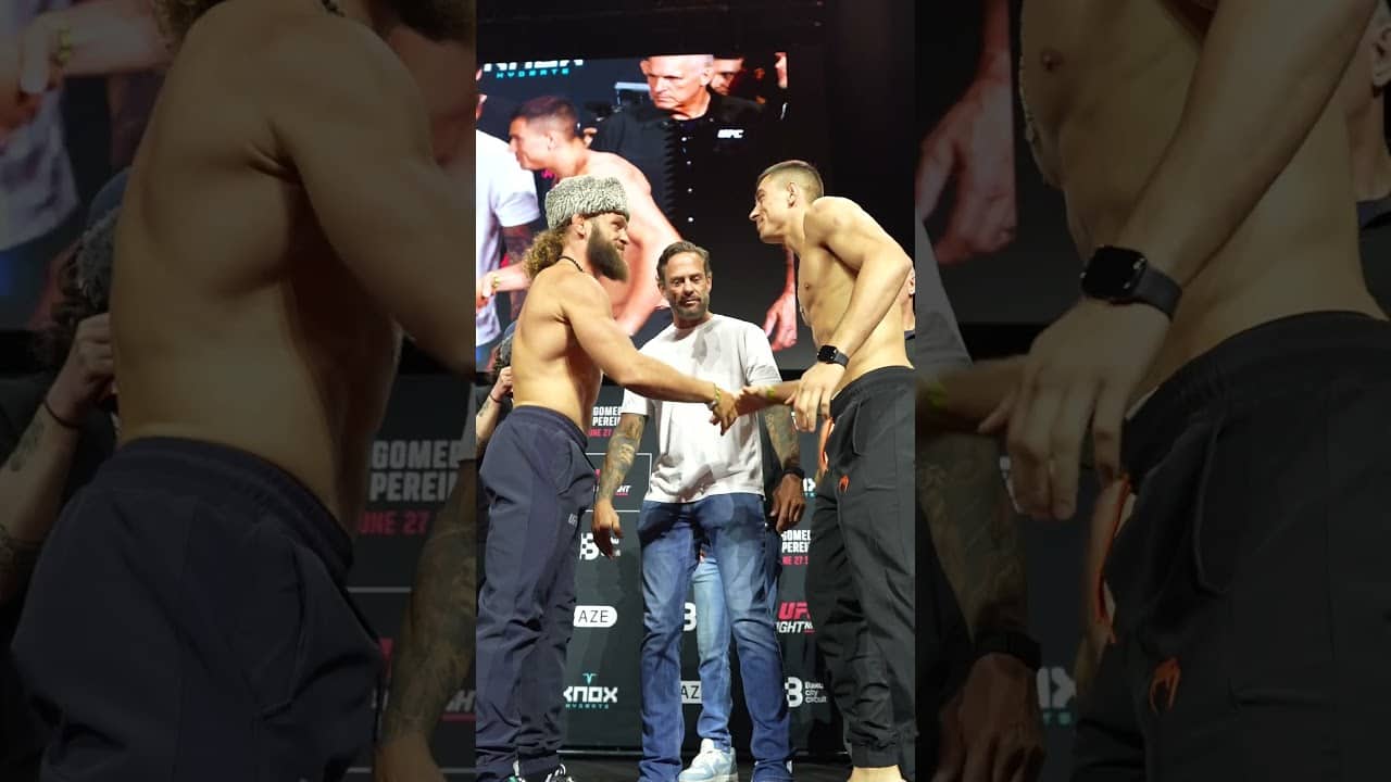 Who y’all got winning this one? #ufcbaku