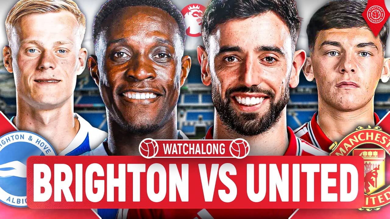 Brighton 0-3 Manchester United | LIVE Premier League WatchAlong