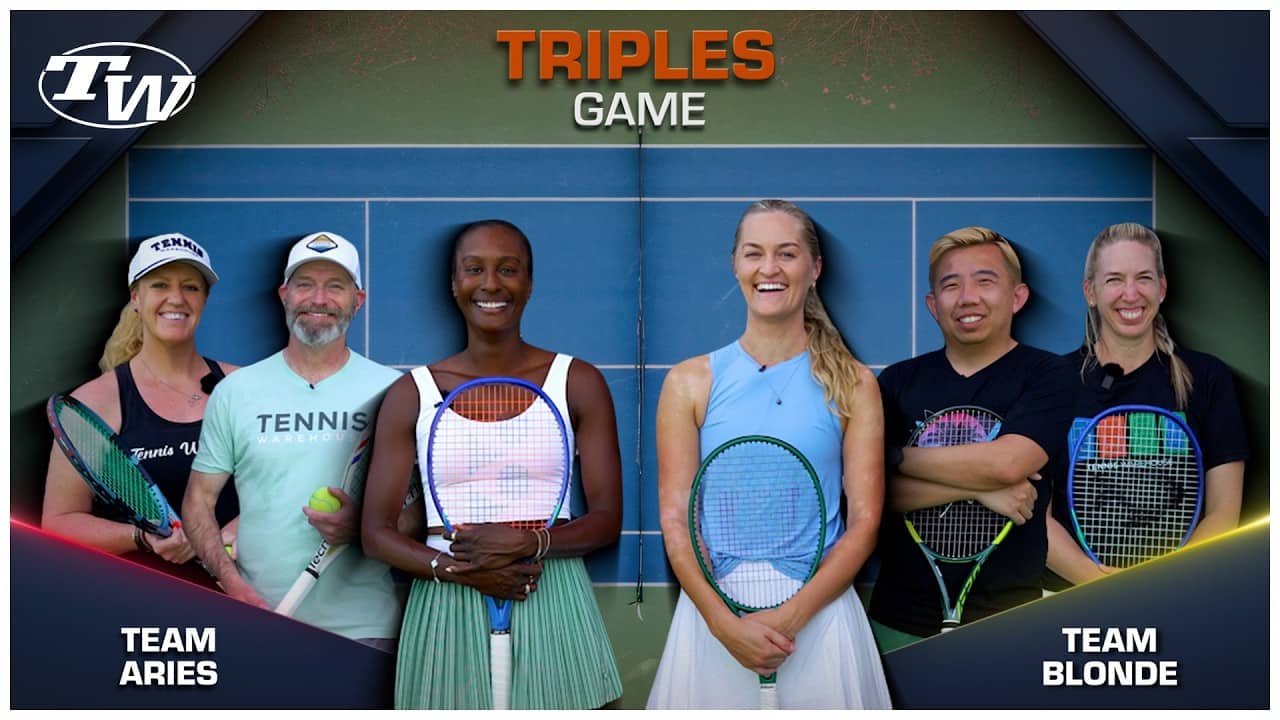 We Tried 3 vs 3 Tennis…and It Got CHAOTIC 😂 | ft. WTA Doubles Pros: Erin Routliffe & Asia Muhammad