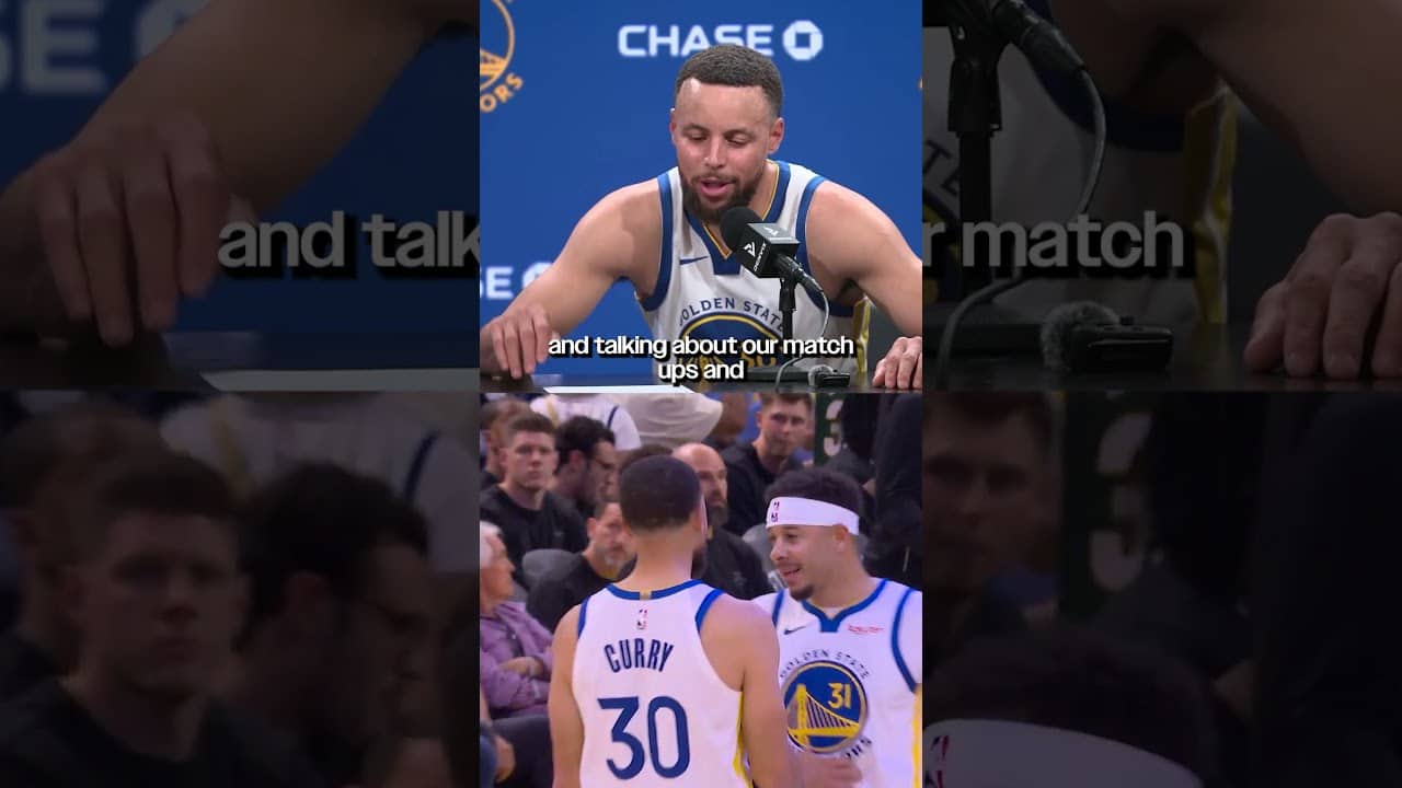 The Curry Brothers Sharing the Court is a "Dream Come True" | #shorts