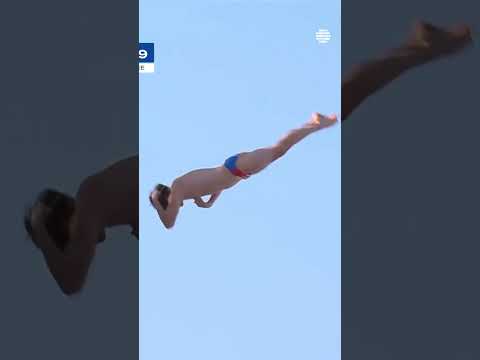 Gary Hunt's Dive At World Championships #dive #GaryHunt #WorldChampionships #diving