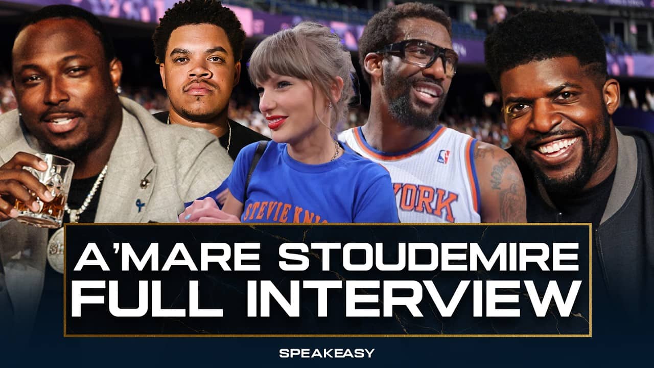 Amar’e Stoudemire Ranks his top 5 Knicks of all time! Speakeasy explodes