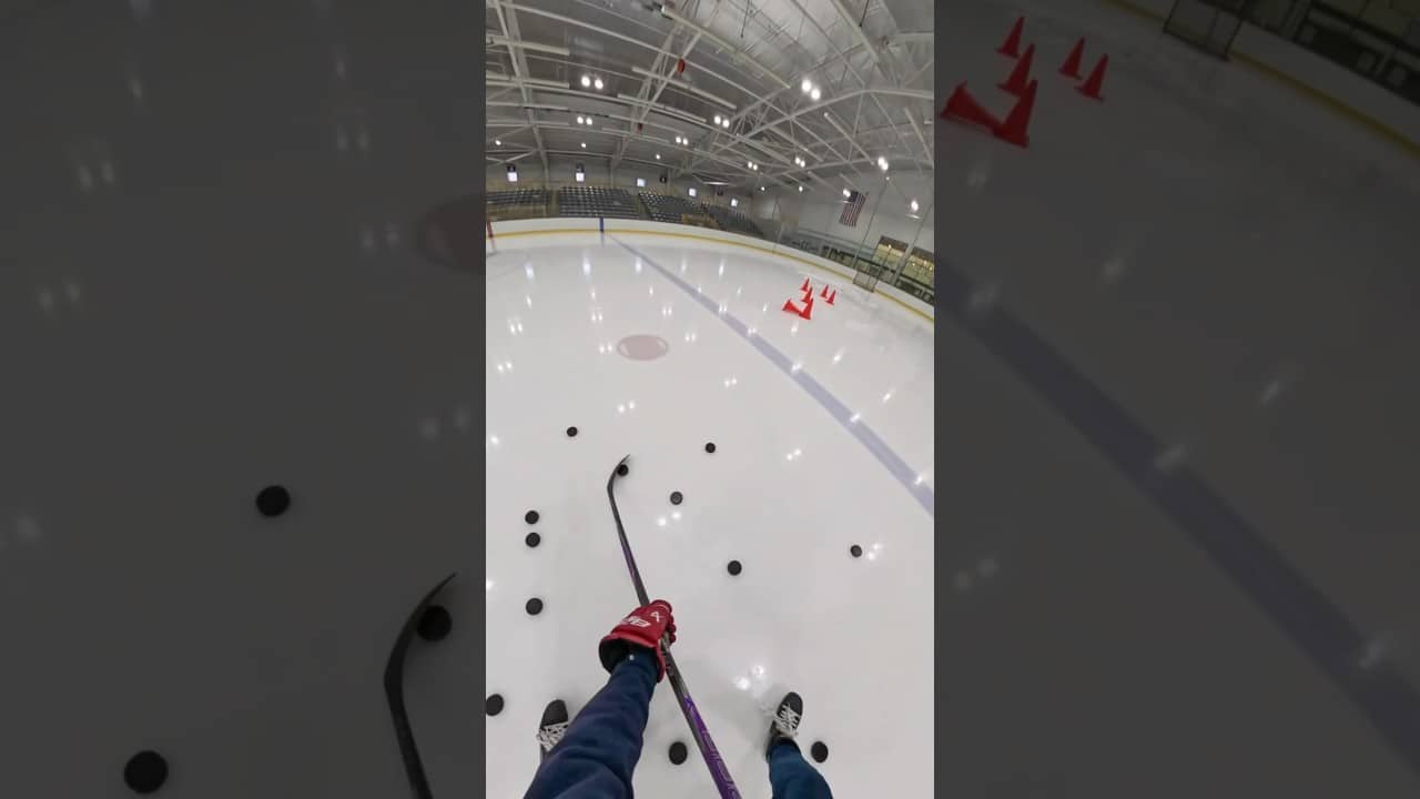 Nothing beats an empty rink POV 👀🏒