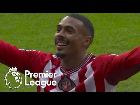 Wilson Isidor grabs 10-man Sunderland's equalizer against Aston Villa | Premier League | NBC Sports