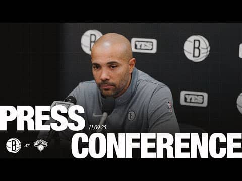 Jordi Fernández Postgame Press Conference vs New York