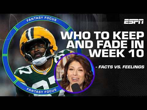 🚨 VITAL Roster MISTAKES to Avoid in Week 10 | Fantasy Focus