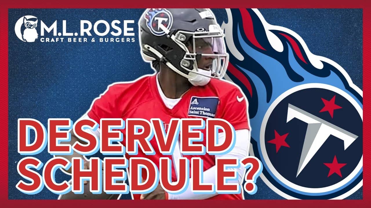 Did The Tennessee Titans Get A Schedule Deserving Of Their Rebuild? Reasons For No Primetime Games