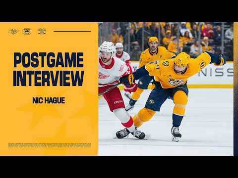 Nic Hague: Postgame Interview - Mar. 2nd