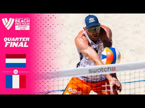 Boermans/Brouwer vs. Rotar/Gauthier-Rat - Quarter Final Highlights | Gstaad 2026 #BeachProTour