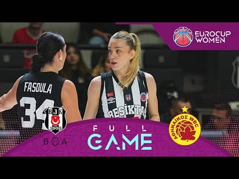 LIVE - Besiktas BOA v Athinaikos Qualco | EuroCup Women 2025-26 | Regular Season